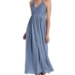 Sand & Spirit Crochet Maxi Dress